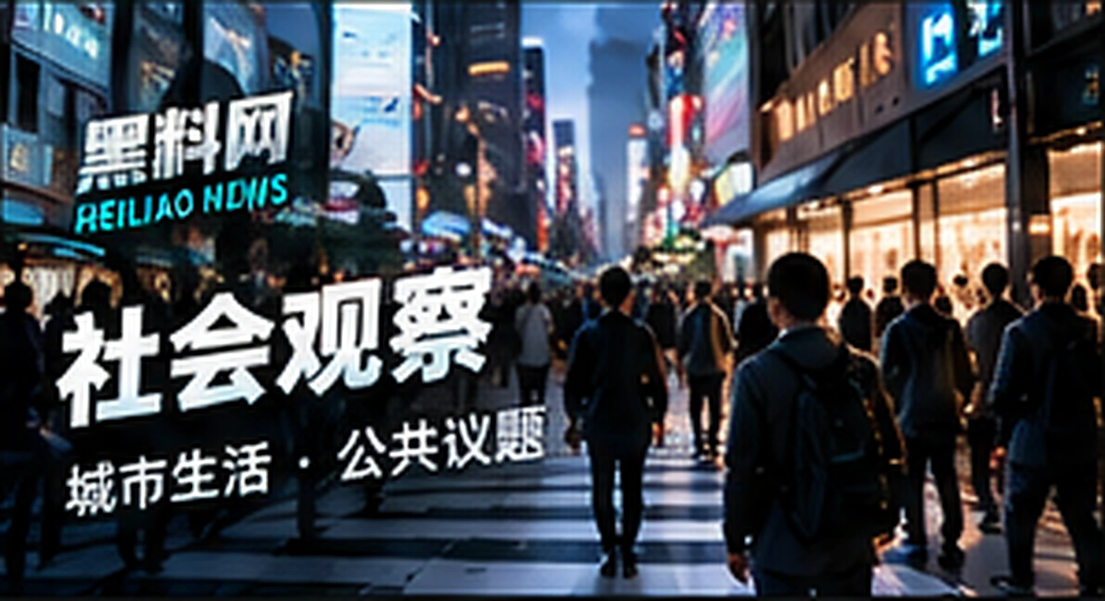 民生视角主题概念配图